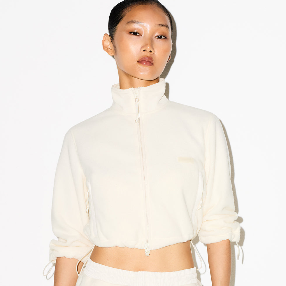 Cropped 3/4 Sleeve Jacket - Image 2